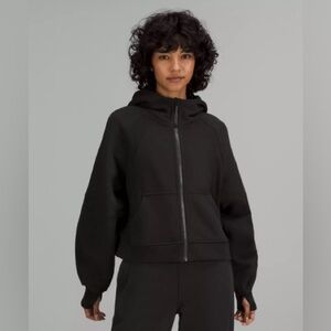 Lululemon Scuba Oversized Full-Zip Hoodie in Black
